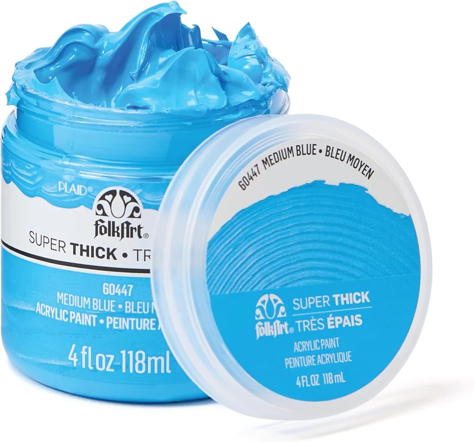 FolkArt Super Thick · Medium Blue — product view
