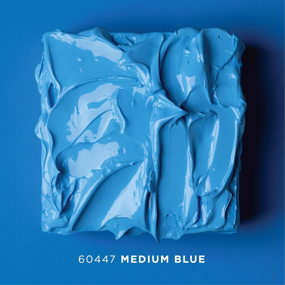FolkArt Super Thick · Medium Blue — formula and project detail