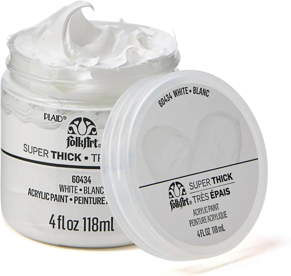 FolkArt Super Thick · White — product view