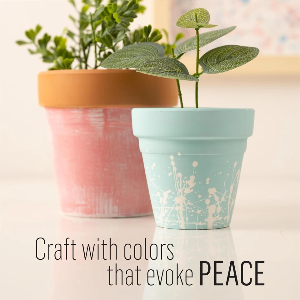 FolkArt Mindful Matte Kit · Peaceful Colors — formula and project detail