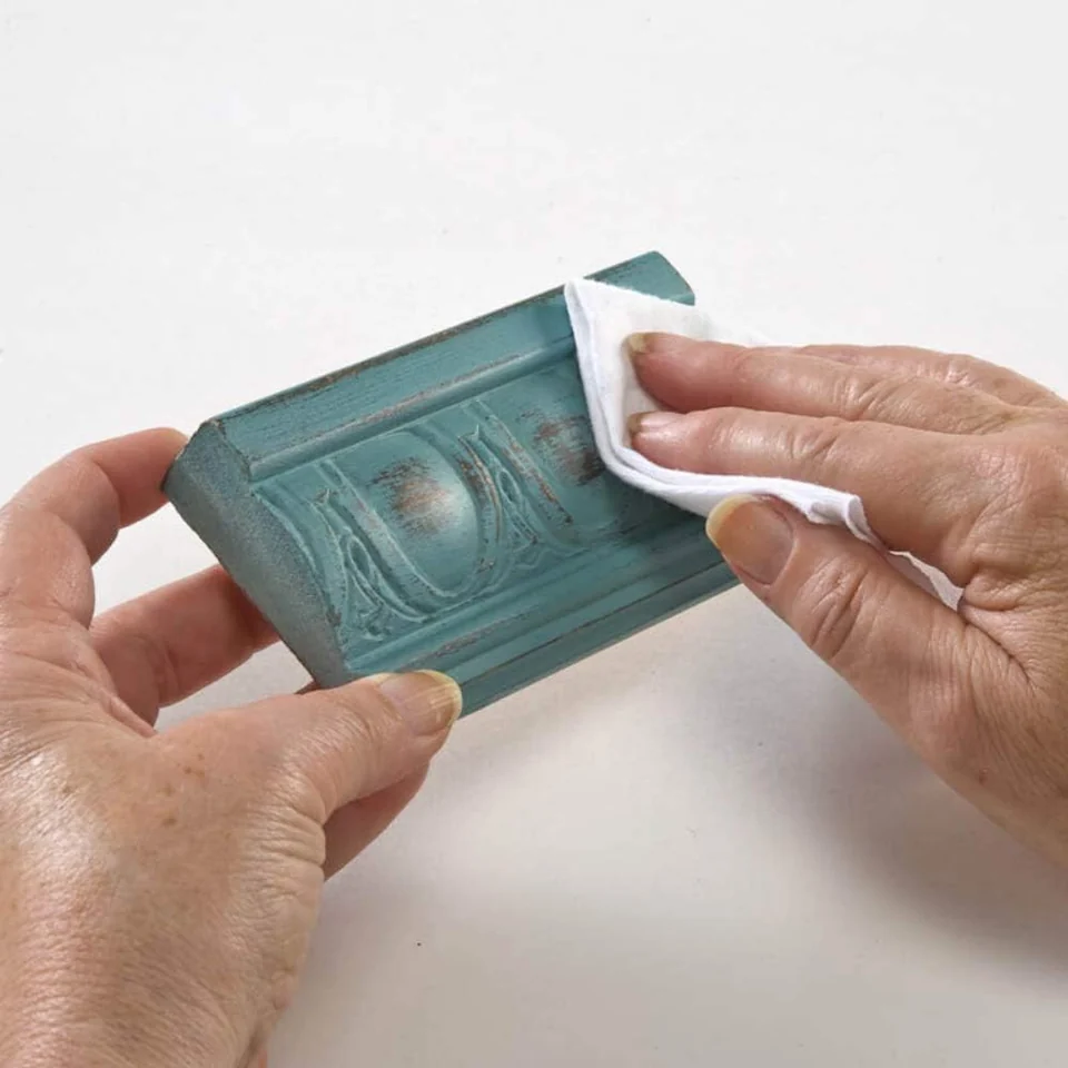FolkArt Home Décor Clear Wax — formula and project detail